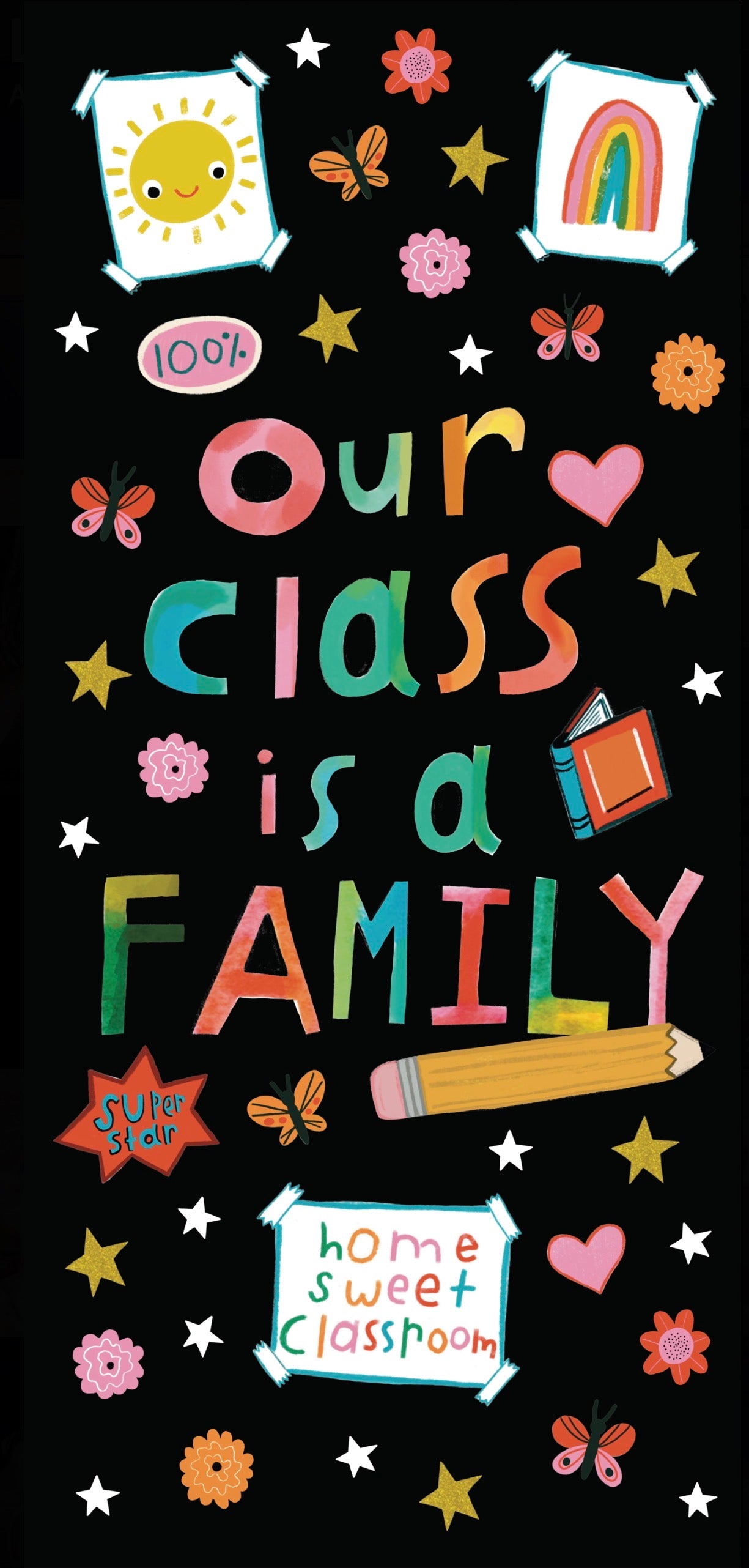Our Class Is a Family x Magic School Door - Door Decor Kit or Bulletin Board