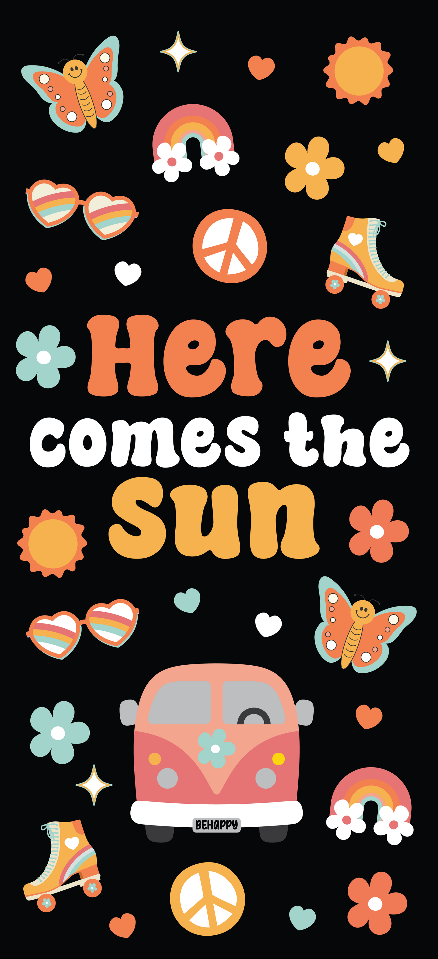 Here Comes The Sun - Door Decor Kit or Bulletin Door