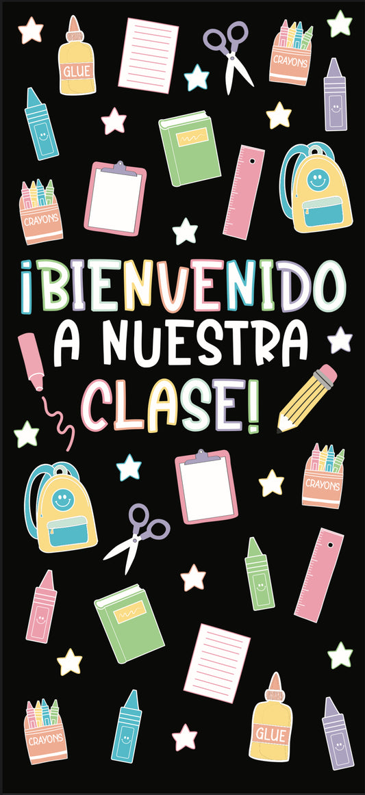 Bienvenido A Nuestra Clase - Door Decor Kit or Bulletin Board