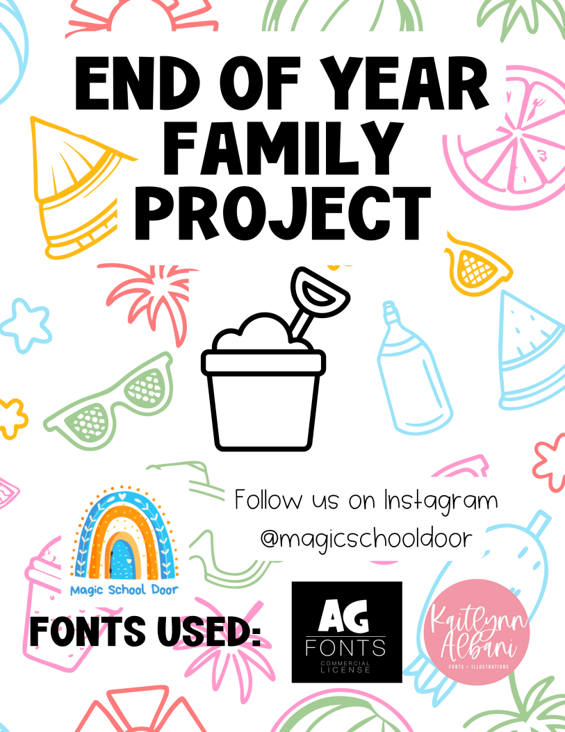 End of Year Family Project