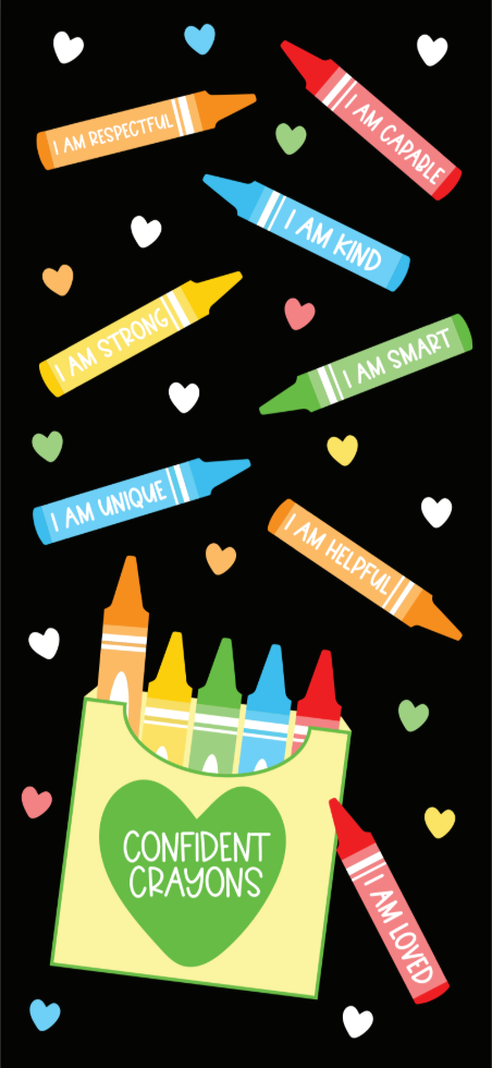 My Classroom Diaries x Magic School Door - Confident Crayons - Door Decor Kit or Bulletin Board